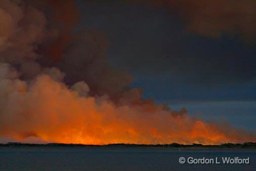 Prescribed Burn_39867.jpg - Prescribed burn in the Aransas National Wildlife Refuge on the Blackjack PeninsulaPhotographed along the Gulf coast near Rockport, Texas, USA.